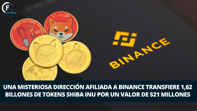 Shiba Inu: Binance transfiere 1.6T SHIB por un valor de $21 millones a una billetera desconocida